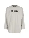 Fear Of God Dove Grey Cotton Eternal Long Sleeve Tee In Grey