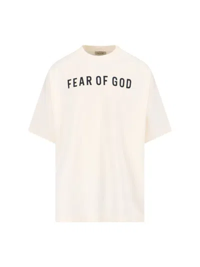 Fear Of God T-shirts And Polos In White
