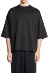 Fear Of God Cotton Viscose Tee In Black