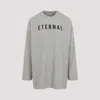 Fear Of God Dove Grey Cotton Eternal Long Sleeve Tee