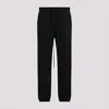 Fear Of God Tapered Black Jogger Pants With Adjustable Drawstring And Elastic Cuffs In Black