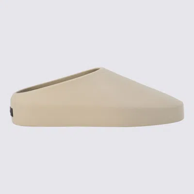 Fear Of God Logo Patch Slip-on Runner Sneakers In White
