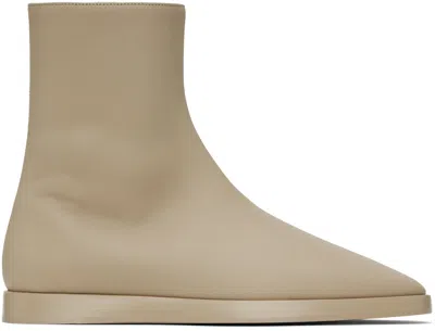 Fear Of God Taupe High Mule Boots