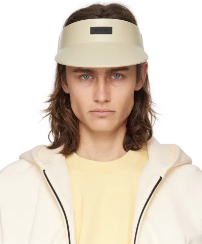 Fear Of God Taupe Visor Cap In Neutral