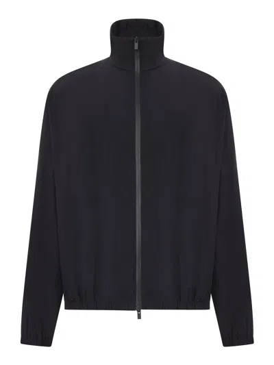 Fear Of God Tech Track Jacket In Ripstop Nylon In Blue