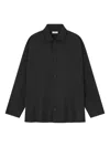 Fear Of God Technical Coaches Buttoned Shirt Jacket In Black