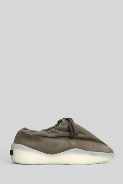 Fear Of God Tented Moc Sneakers In Grey Suede In Gray