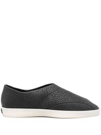 Fear Of God Textured-finish Loafers In Black