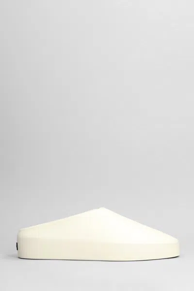 Fear Of God The California 2.0 Slipper-mule In Beige Rubber/plasic