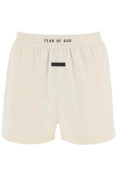 Fear Of God Lounge Short Pants In Beige