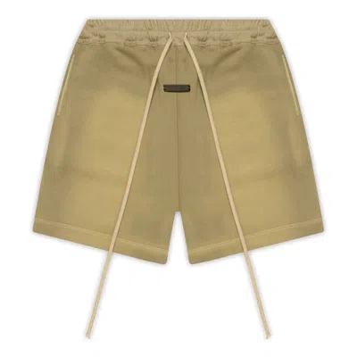 Fear Of God The Vintage Sweatshort 'vintage Army' In Brown
