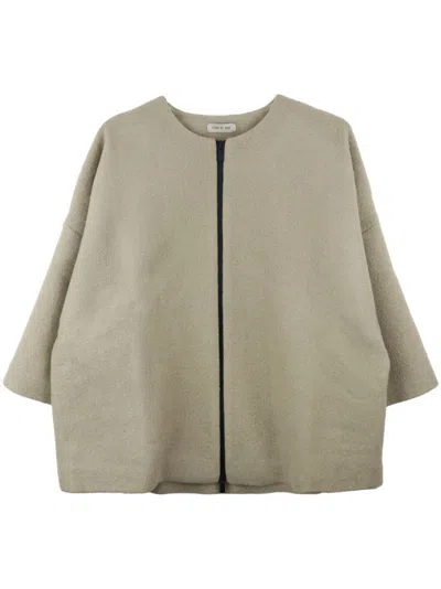 Fear Of God Three-quarter Length Sleeve Jacket In Neutrals