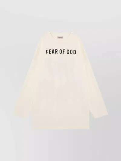 FEAR OF GOD THUNDERBIRD CREW NECK GRAPHIC PRINT LONG SLEEVES