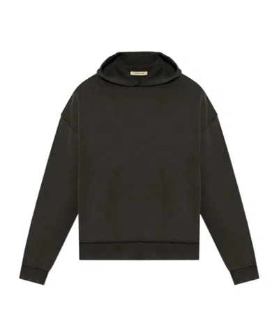 FEAR OF GOD FEAR OF GOD LOGO PLAQUE LONG-SLEEVED HOODIE
