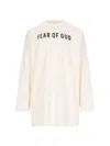 Fear Of God Long-sleeved Thunderbird T-shirt In Cream