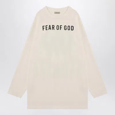 Fear Of God Long-sleeved Thunderbird T-shirt In White