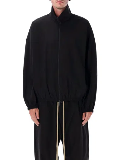 Fear Of God Eternal Zip-up Track Jacket In Black