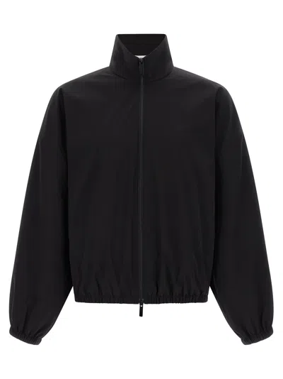 Fear Of God Sweatshirt Half Zip High Collar Design In Black