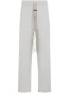 Fear Of God Grey Track Pants With Adjustable Drawstring