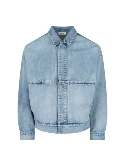 FEAR OF GOD TRUCKER' DENIM JACKET - LIGHT BLUE