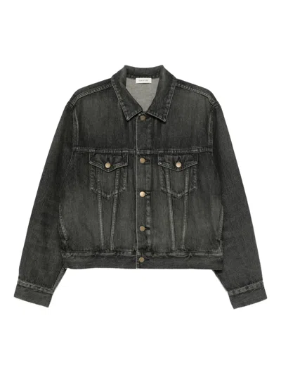 Fear Of God Trucker Denim Jacket In Black