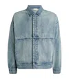 Fear Of God Denim Trucker Casual Jackets And Parka Blue In Blue