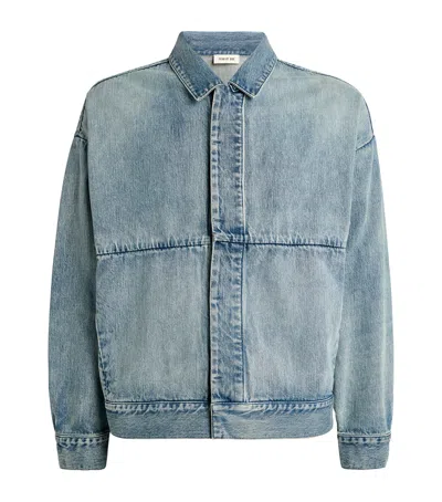 Fear Of God Light Blue Denim Trucker Jacket