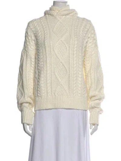 Pre-owned Fear Of God Turtleneck Sweater In Neutral