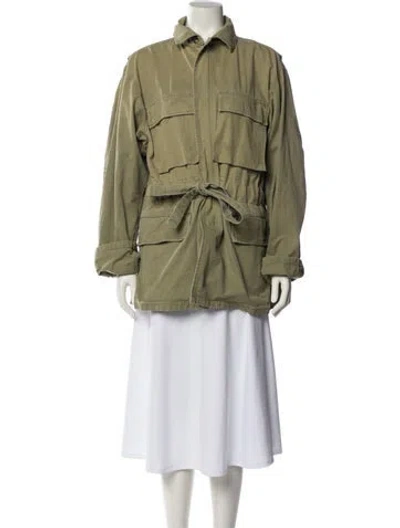 Pre-owned Fear Of God Utility Jacket In Green