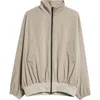 Fear Of God High Necked Vented Track Jacket With In Deer