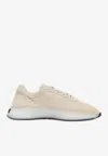 Fear Of God Round Toe Suede Runner With Rubber Sole In Animal Print