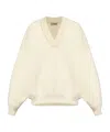Fear Of God Woolen Sweater In White