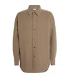 Fear Of God Virgin Wool-cashmere Overshirt In Animal Print