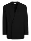 Fear Of God Wool Double-breasted Blazer In Black