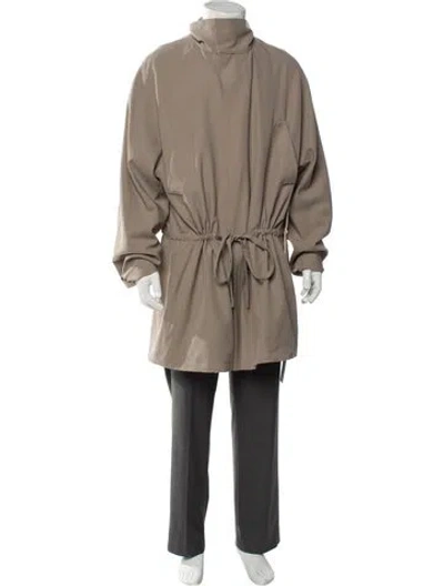 Pre-owned Fear Of God Virgin Wool Parka W/ Tags In Green