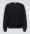 Fear Of God Merino Wool Crewneck Sweater In Black