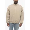 Fear Of God Viscose Blend Eternal Bomber Jacket With Embossed Detail