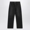 Fear Of God Distressed Denim Trousers With Pockets And Loops In Black
