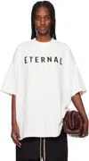 Fear Of God White Eternal Jersey T-shirt In White