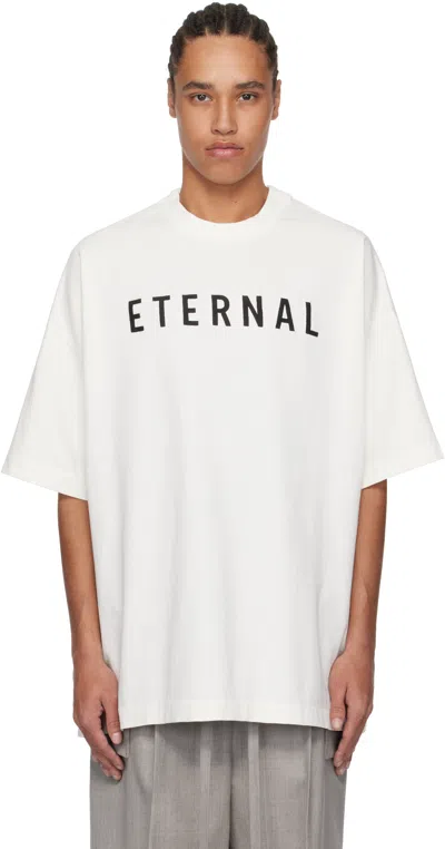 FEAR OF GOD WHITE 'ETERNAL' T-SHIRT
