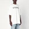 Fear Of God Eternal Oversized Logo-detailed Cotton-jersey T-shirt In White