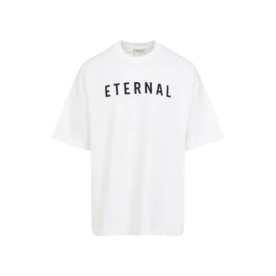 FEAR OF GOD FEAR OF GOD  WHITE ETERNAL T-SHIRT