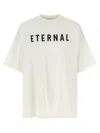 Fear Of God Eternal Oversized Logo-detailed Cotton-jersey T-shirt In White