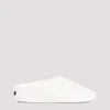 Fear Of God White Slip On Slides In White