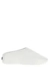 Fear Of God White Slip On Slides In White