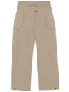 Fear Of God Wide Cargo Trousers In Neutrals