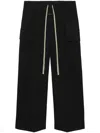 Fear Of God Virgin Wool Cashmere Forum Trousers In Black