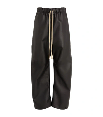 Fear Of God Wide-leg Drawstring Trousers In Multicolor