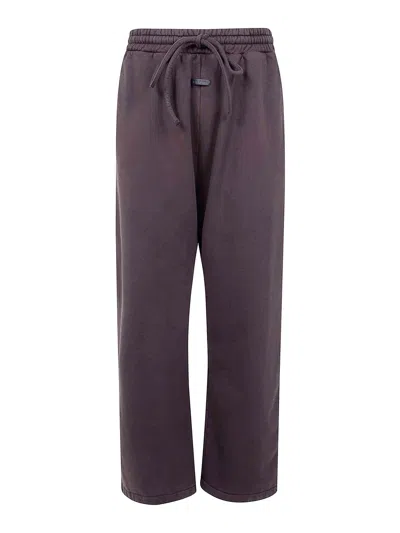 Fear Of God Wide Leg Sweatpant In Brown