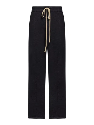 Fear Of God Wide Leg Trousers In Black
